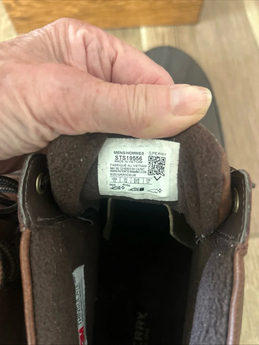Sperry Cold Bay Chukka Brown Coffee Mens Sz 13 Waterproof Lace Up Boots NWOB